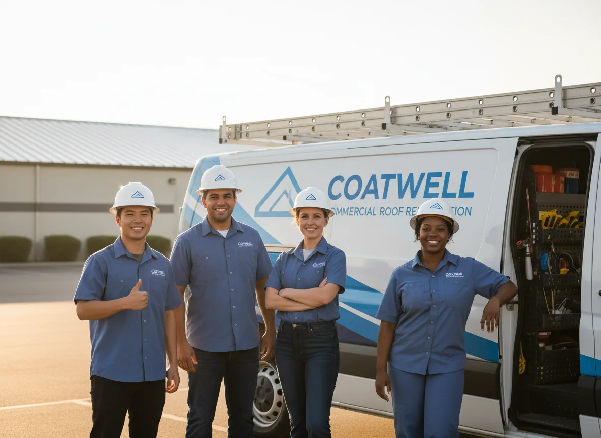Commercial roof coating company in Thornfield, MO